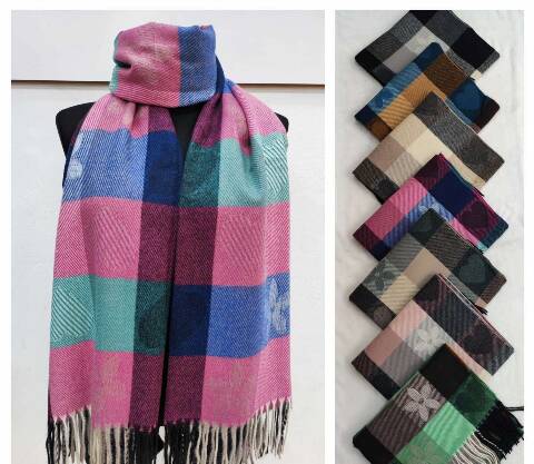 Szaliki damskie 7511 Mix kolor Standard 1