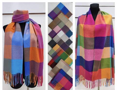 Szaliki damskie 7514 Mix kolor Standard 1