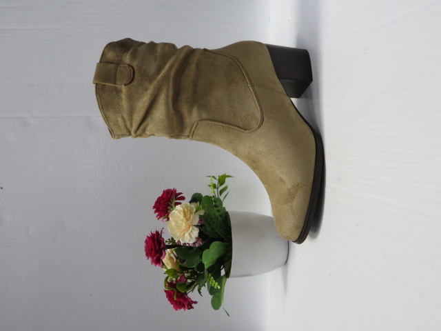 Botki Damskie 888-76 BEIGE 36-41