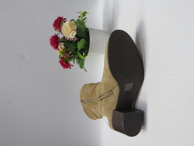 Botki Damskie 888-76 BEIGE 36-41 2