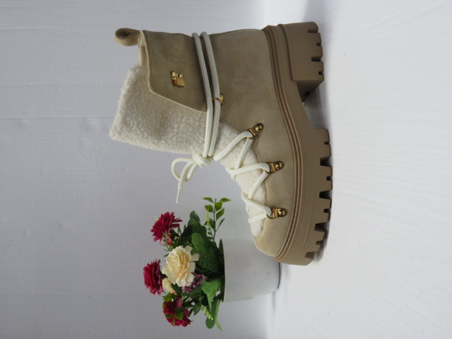 Botki Damskie 9521 BEIGE 36-41