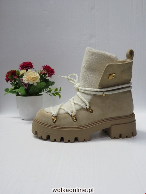 Botki Damskie 9521 BEIGE 36-41