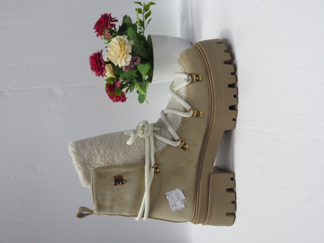 Botki Damskie 9521 BEIGE 36-41 1