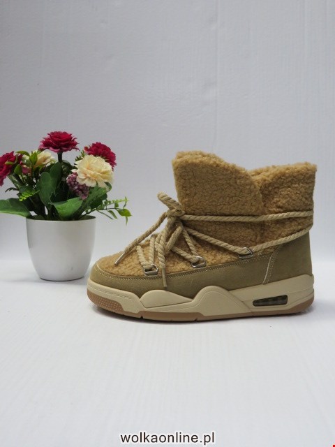 Botki Damskie 21-Q103 KHAKI 36-41