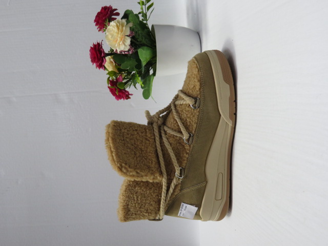 Botki Damskie 21-Q103 KHAKI 36-41 1