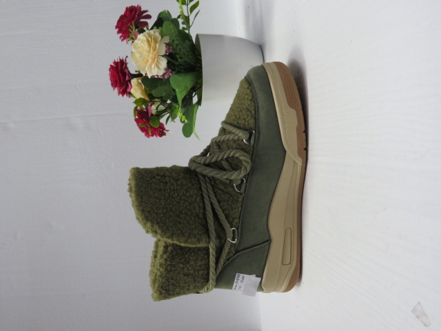 Botki Damskie 21-Q103 GREEN 36-41 1