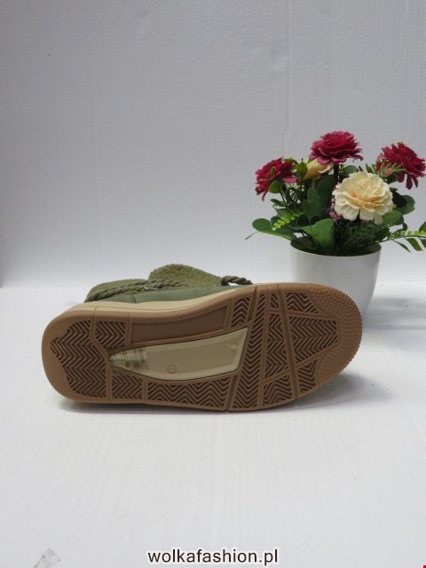 Botki Damskie 21-Q103 GREEN 36-41 2