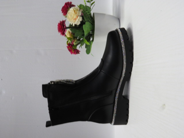 Botki Damskie 7503 BLACK 36-41 1