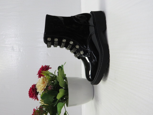 Botki Dziecięce 2021-5 BLACK 24-35