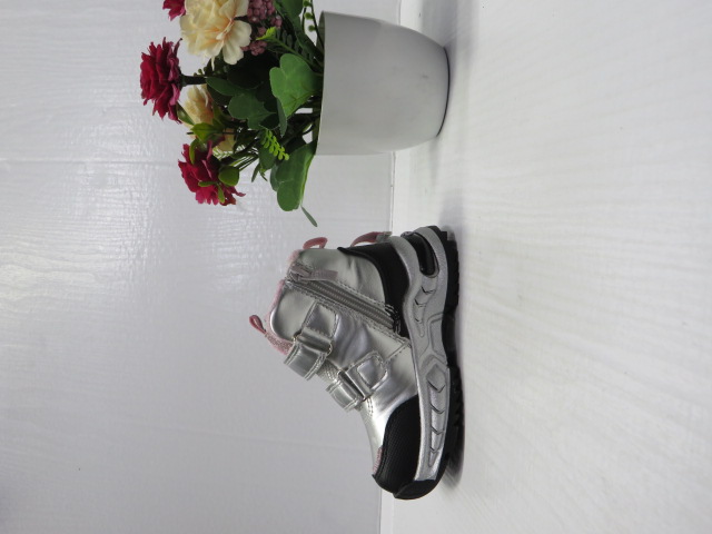 Botki Dziecięce H316 SILVER/PINK 21-26 1
