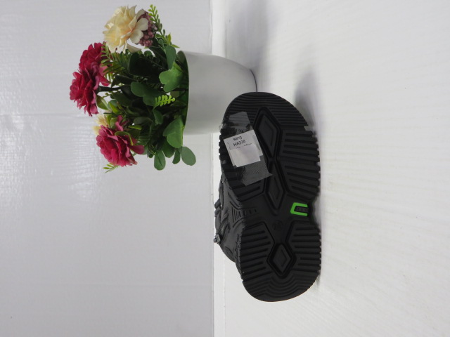 Botki Dziecięce HA338 BLACK/GREEN 21-26 2
