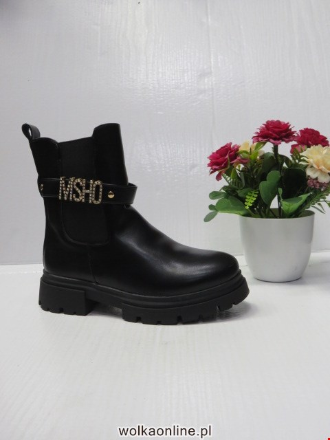 Botki Dziecięce 8912C BLACK 31-36