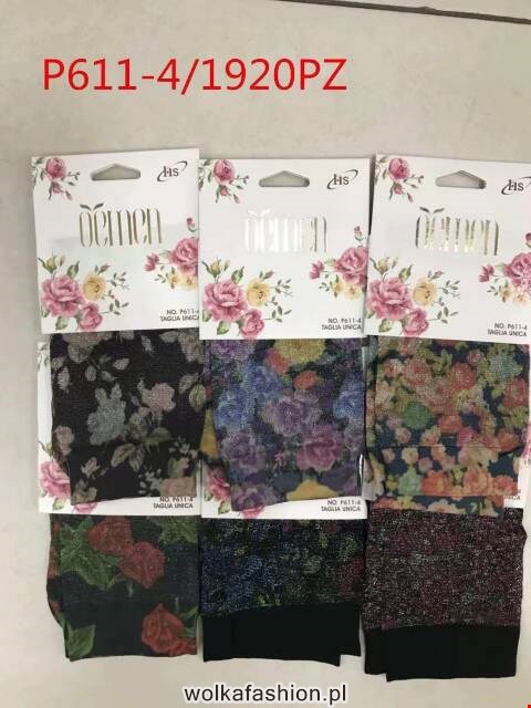 Skarpety damskie P611-4 Mix kolor Standard