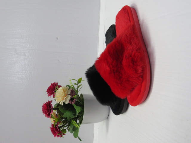 Klapki Damskie FCF89 GREY/BLACK/SCALET/SKINRED 36-41