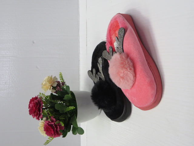 Kapcie Dziecięce FWG-15 BLACK/WATEMELON/PINK/SKINRED 30-35