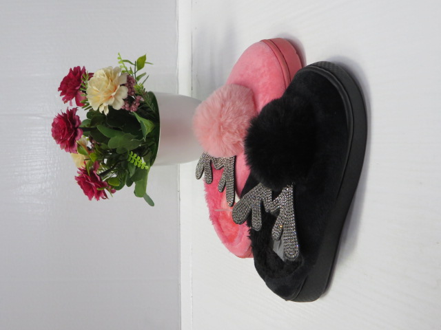 Kapcie Dziecięce FWG-15 BLACK/WATEMELON/PINK/SKINRED 30-35 1