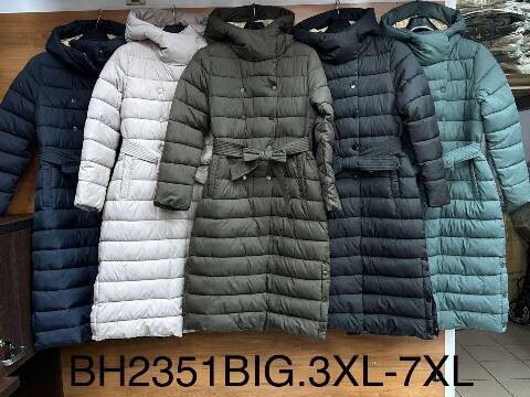 Płaszcze damskie BH2351BIG 1 kolor 3XL-7XL 1