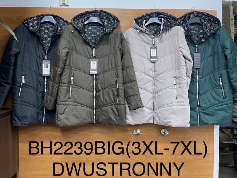 Kurtka wiosena damskie BH2259BIG 1 kolor 3XL-7XL 1