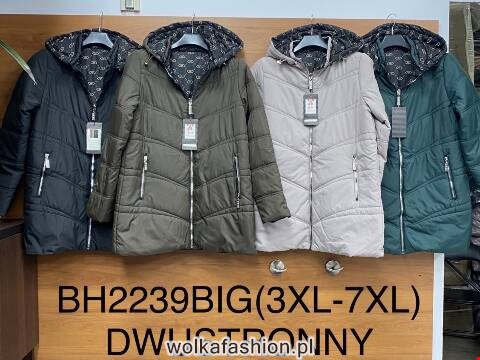 Kurtka wiosena damskie BH2259BIG 1 kolor 3XL-7XL