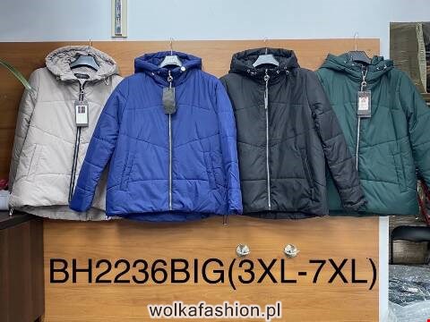 Kurtka wiosena damskie BH2236BIG 1 kolor 3XL-7XL