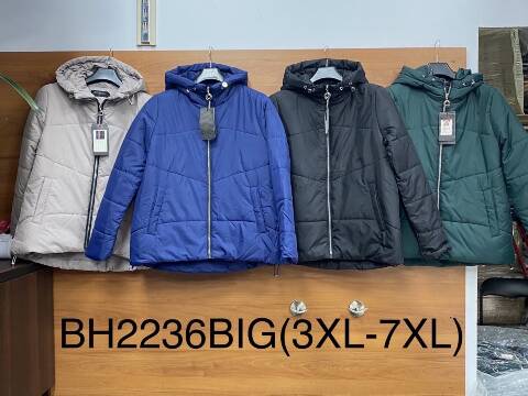 Kurtka wiosena damskie BH2236BIG 1 kolor 3XL-7XL 1