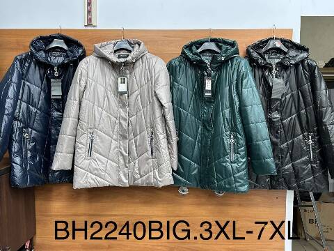 Kurtka wiosena damskie BH2240BIG 1 kolor 3XL-7XL 1