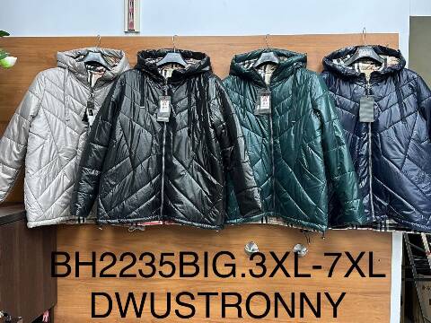 Kurtka wiosena damskie BH2235BIG 1 kolor 3XL-7XL 1