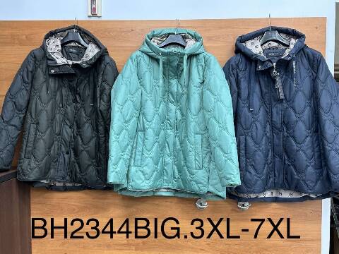 Kurtka wiosena damskie BH2344BIG 1 kolor 3XL-7XL 1
