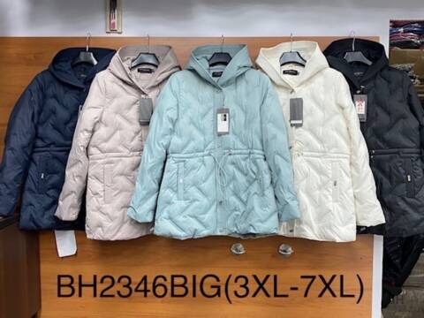 Kurtka wiosena damskie BH2346BIG 1 kolor 3XL-7XL 1
