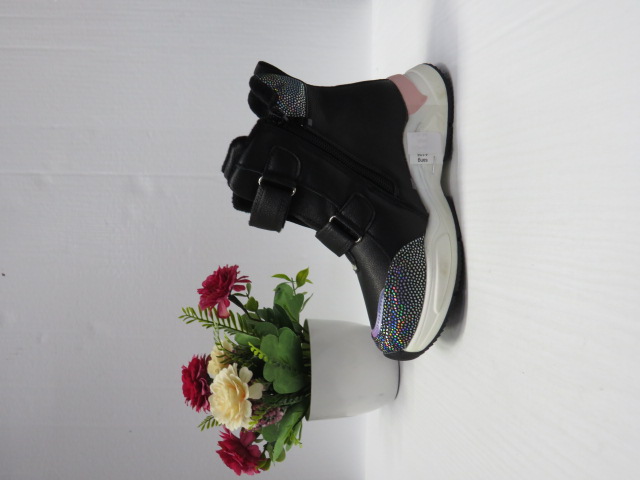 Botki Dziecięce A105 BLACK 27-32 1