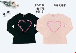 Bluzka dziewczęce HZ-9112 Mix kolor 146-176