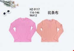 Bluzka dziewczęce HZ-9117 Mix kolor 116-146