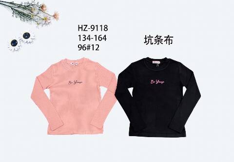 Bluzka dziewczęce HZ-9118 Mix kolor 134-164