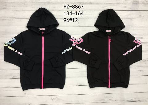 Bluza dziewczęca HZ-8867 Mix kolor 134-164
