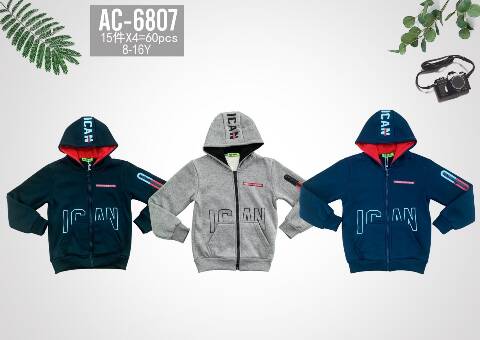 Bluza chłopięca AC-6807 Mix kolor 8-16 1