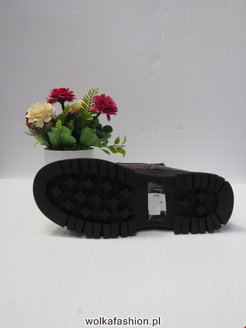 Botki Dziecięce A196 BLACK 31-36 2