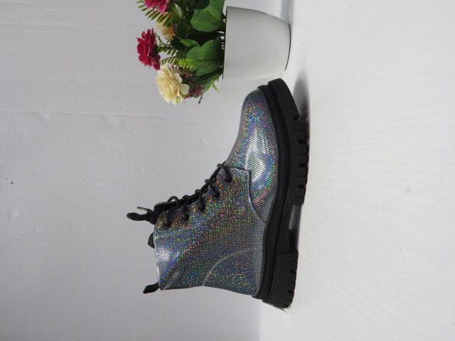 Botki Dziecięce A196 SILVER 31-36