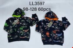 Bluza chłopięca LL3597 Mix kolor 98-128