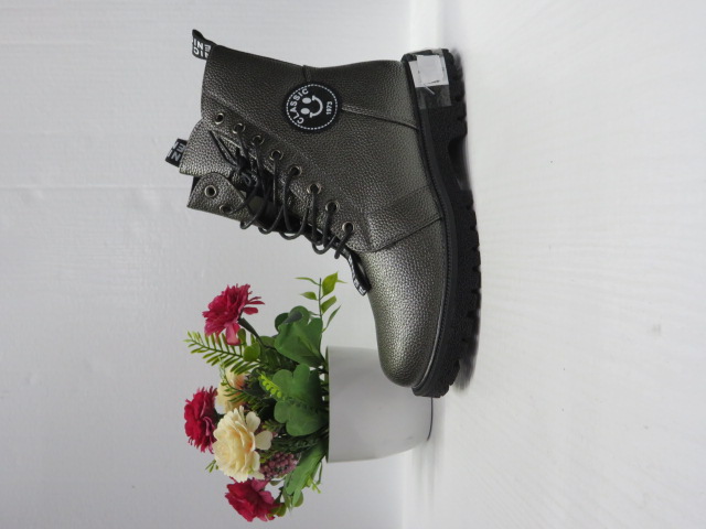 Botki Dziecięce A201 GREY 32-37