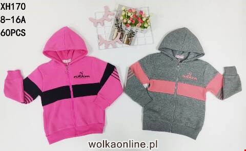 Bluza dziewczęca XH170 Mix kolor 8-16