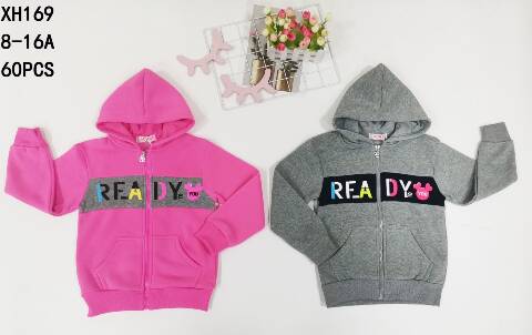 Bluza dziewczęca XH169 Mix kolor 8-16 1