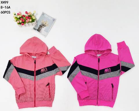 Bluza dziewczęca XH99 Mix kolor 8-16 1