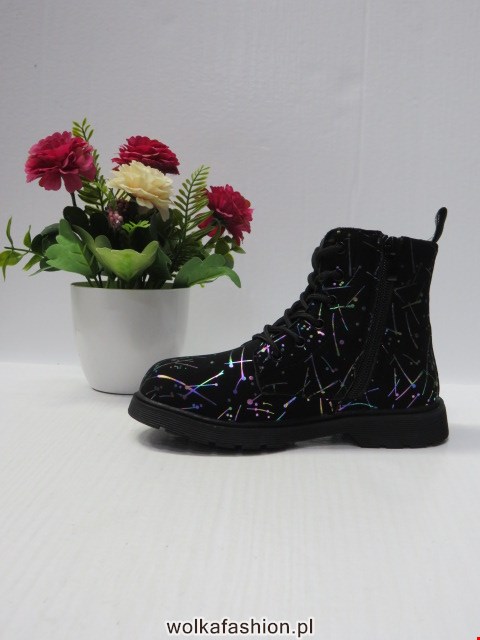 Botki Dziecięce A195 BLACK 25-30 1