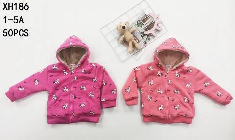 Bluza dziewczęca XH186 Mix kolor 1-5