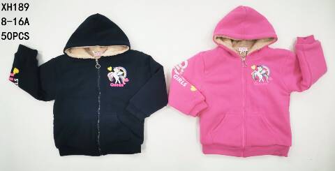Bluza dziewczęca XH189 Mix kolor 8-16