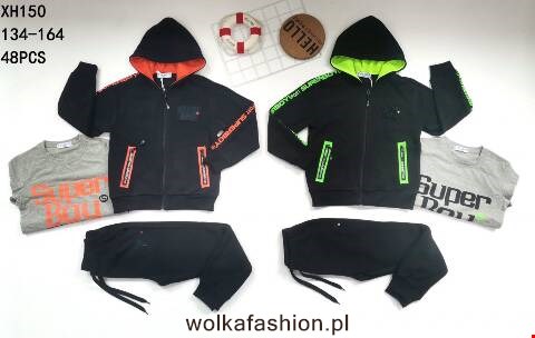 Komplet chłopięcy XH150 Mix kolor 134-164