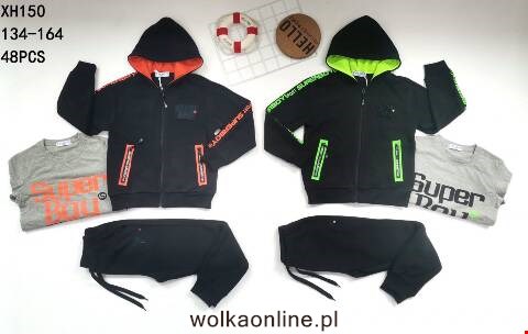 Komplet chłopięcy XH150 Mix kolor 134-164