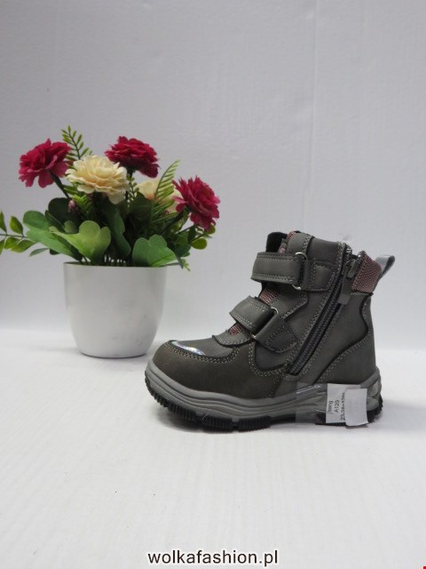 Botki Dziecięce A120 GREY/PINK 23-28 1