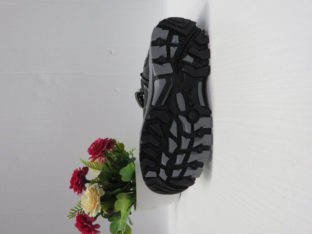 Botki Dziecięce A135 BLACK/GREEN 32-37 2