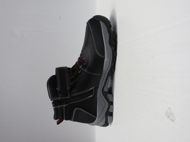 Botki Dziecięce A135 BLACK/RED 32-37 1